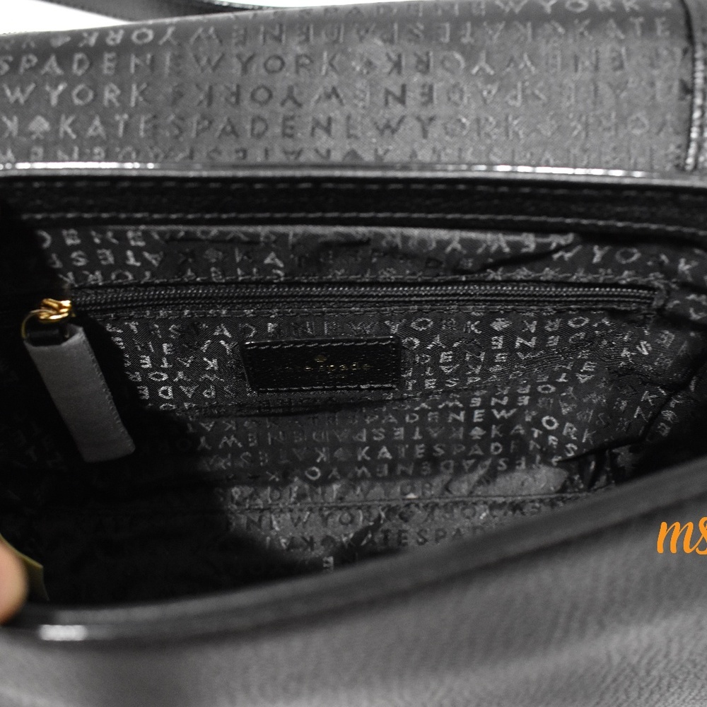 NWT kate spade black Bow crossbody - Picture 6 of 6